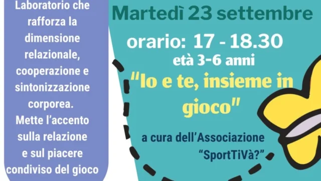 Io e te, insieme in gioco